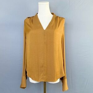 Banana Republic Women's Gold Blouse